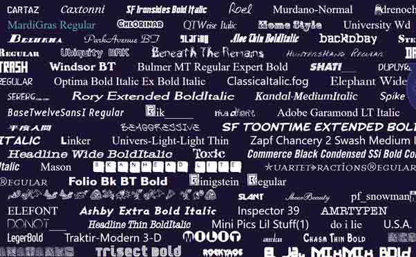 Fuentes tipográficas gratis para logos