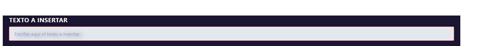 Insertar texto con letras para logos