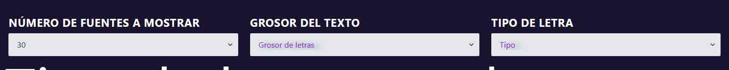 Número de fuentes para descargar en logos