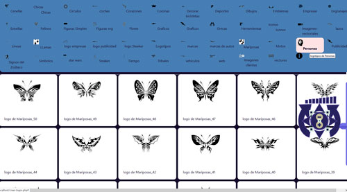 Biblioteca de vectores gratis para logos