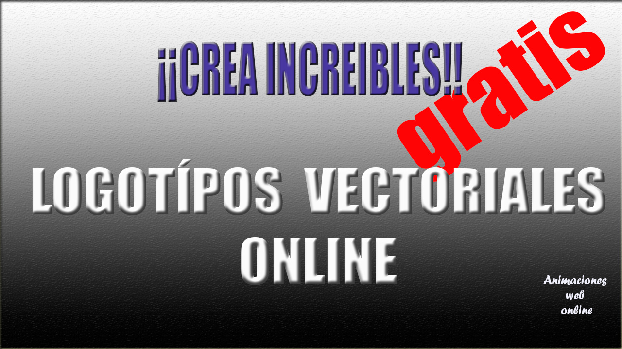 Ejemplo de logos vectoriales animados gratis online