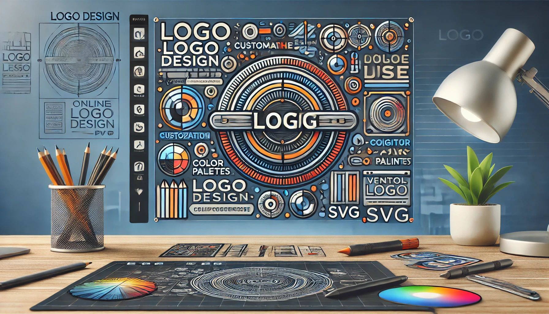 Ejemplo de logo vectorizado en SVG gratis